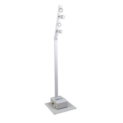BTI-AKKUPOLE WHITE - Mât d'éclairage à Leds