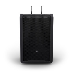 ANNY 10 HHD2 B6 - Sono portable avec table de mixage et 2 micros sans fil