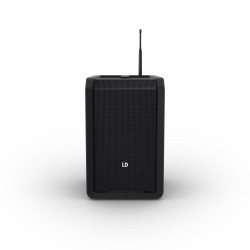 ANNY 8 HHD B6 - Enceinte portable avec mixeur et Micro main (Noire)