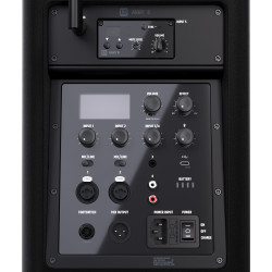 ANNY 8 HHD B6 - Enceinte portable avec mixeur et Micro main (Noire)