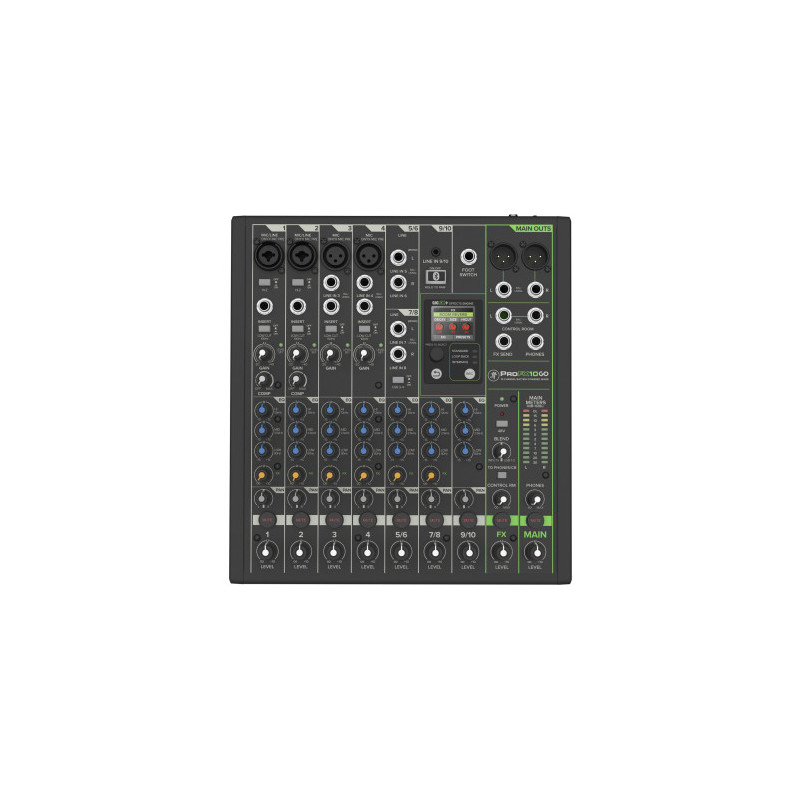 PROFX10GO - Mixeur 10 voies sur batterie (série PROFXV3)