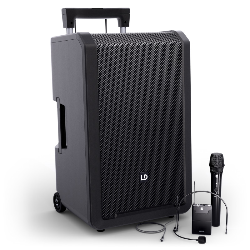 ANNY®12 HBH2B5 - Enceinte portable Bluetooth avec mixeur intégré 1micor main et 1micro casque