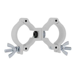 SWIVEL CLAMP102W - Collier double pour tube 46 à 51 mm