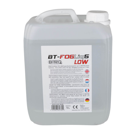 BT-FOGLIQ5 LOW - Liquide à fumée pour machines à fumée lourde.