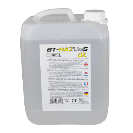 BT-HAZLIQ5 OIL - Liquide à brouillard à base d'huile