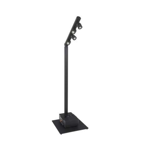 BTI-AKKUPOLE BLACK - Mât d'éclairage à Leds