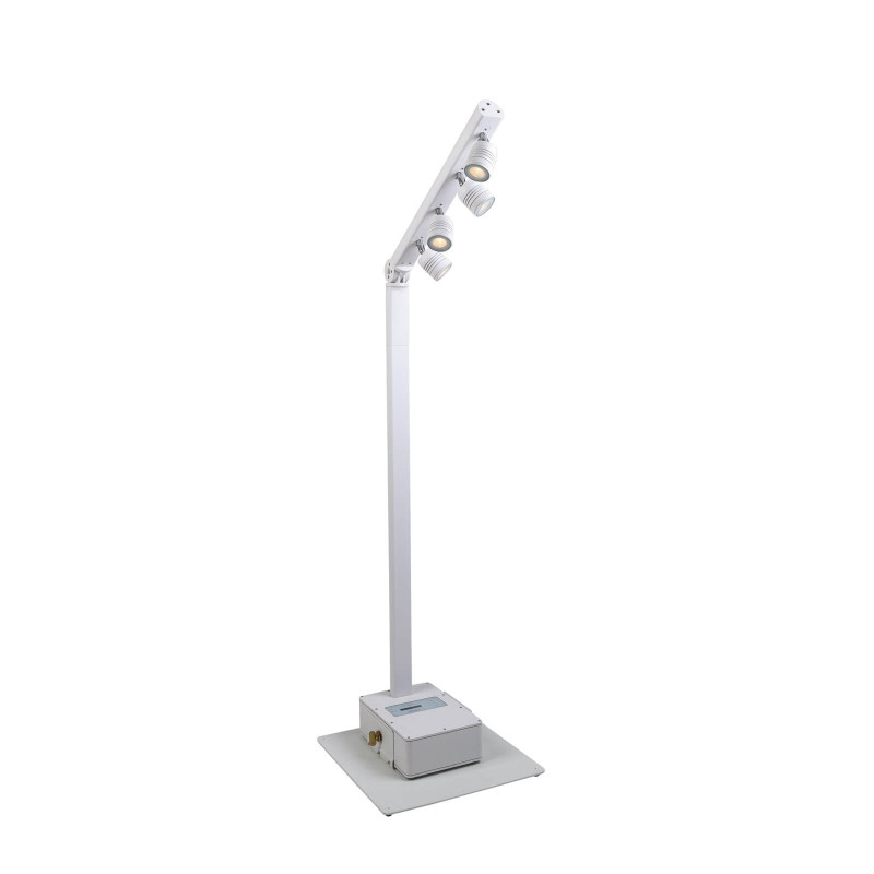 BTI-AKKUPOLE WHITE - Mât d'éclairage à Leds