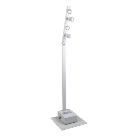 BTI-AKKUPOLE WHITE - Mât d'éclairage à Leds