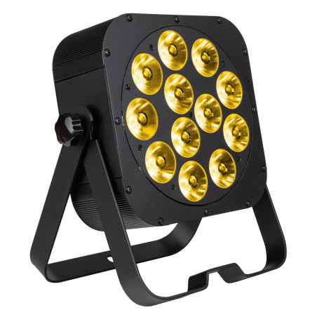 LED PLANO12-6in1 - Projecteur LED plat 12X 20W RGBLA + UV