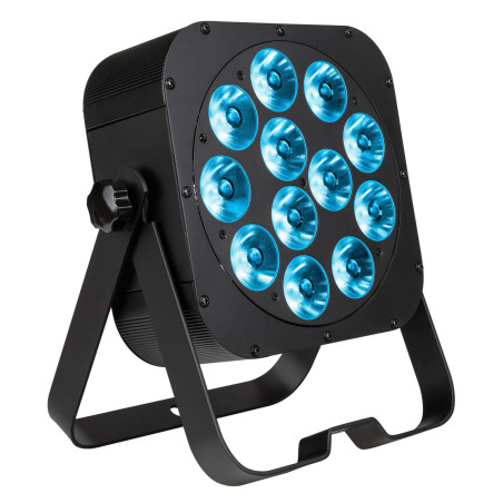 LED PLANO12-6in1 - Projecteur LED plat 12X 20W RGBLA + UV