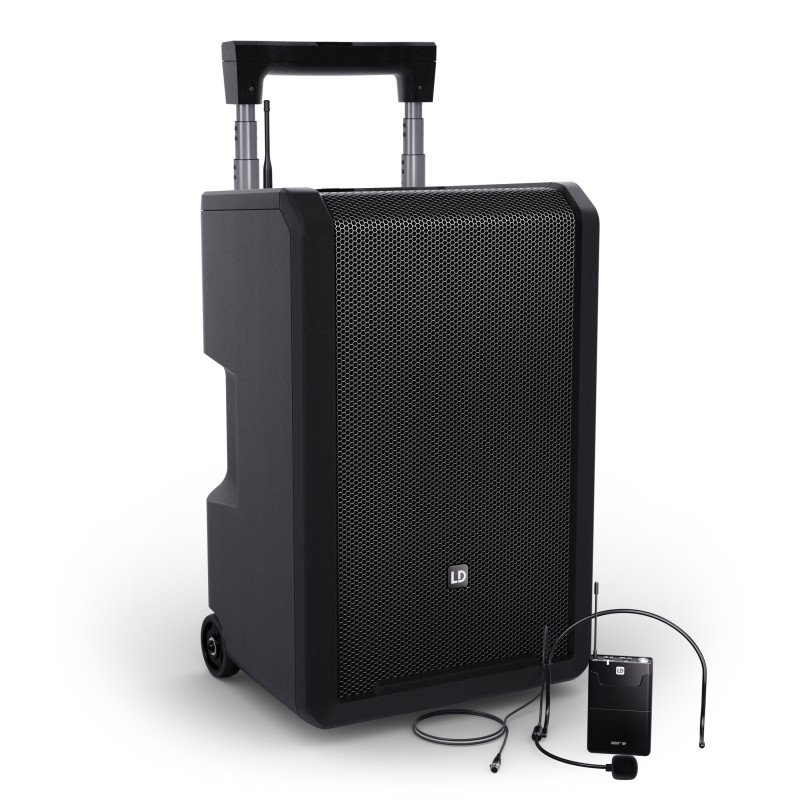 ANNY 10 BPH B6 - Sono portable avec table de mixage et 1 Micro Casque