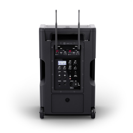 ANNY 10 HHD2 B6 - Sono portable avec table de mixage et 2 micros sans fil