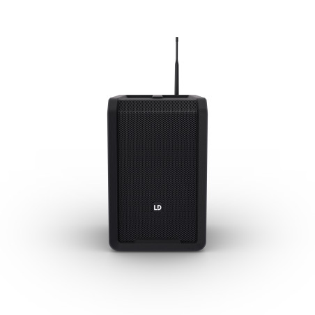 ANNY 8 BPH B6 - Enceinte portable avec mixeur et micro casque (Noire)