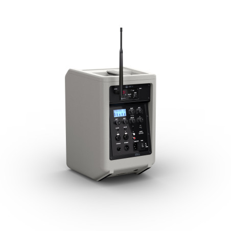 ANNY 8 BPH B6G - Enceinte portable avec mixeur et 1 micro casque (Grise)