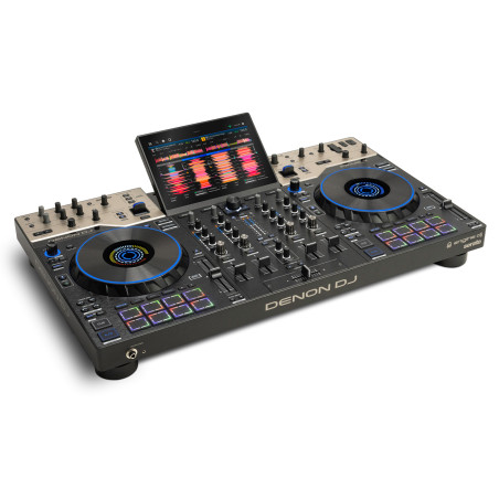 Denon DJ Prime 4 G2 – Système DJ Autonome 4 Voies avec Stems et Pads MPCe