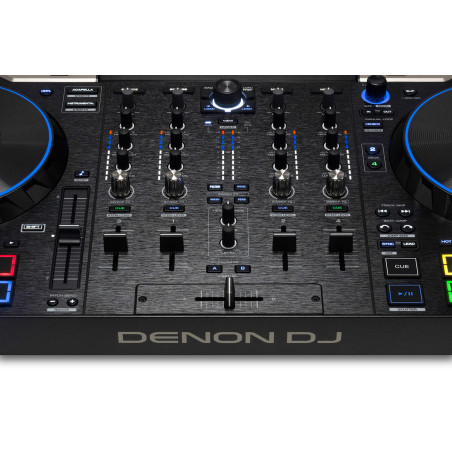 Denon DJ Prime 4 G2 – Système DJ Autonome 4 Voies avec Stems et Pads MPCe