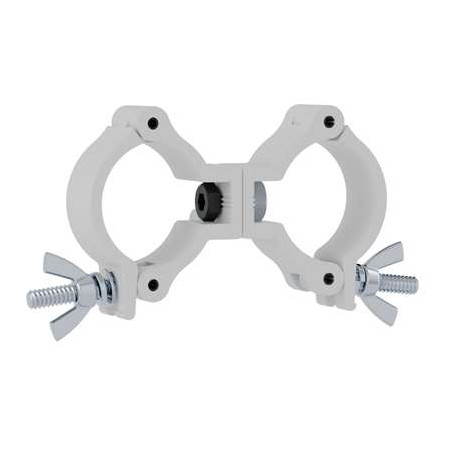 SWIVEL CLAMP102W - Collier double pour tube 46 à 51 mm